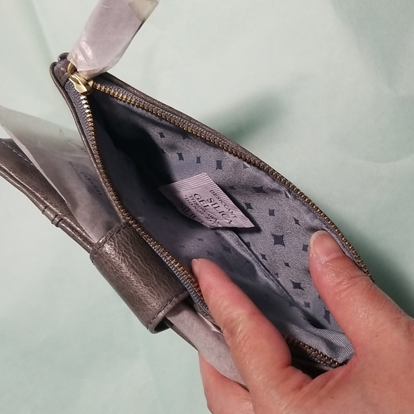 Brand New Fossil Full Size Wallet/Clutch(Grey) - Picture 6 of 11